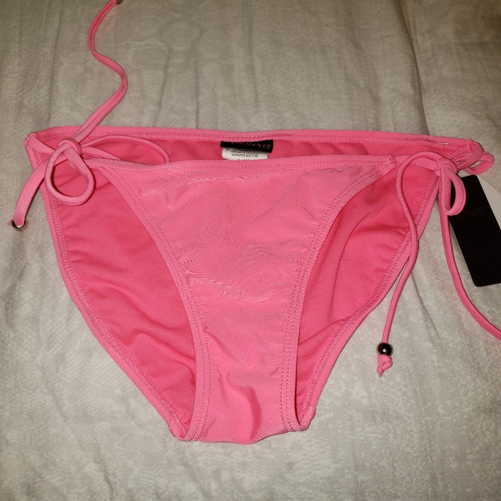 NWT pink bikini bottom size S
